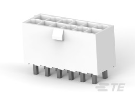 Listwa stykowa PCB 12-pinowe MICTOR raster: 4.2 mm Pionowy 2-rzędowe TE Connectivity Płyta60 V W osłonie