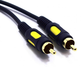 Kabel RCA Cinch Wtyk - Wtyk Vitalco Łezka 0,5m RKD138