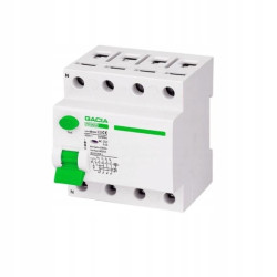 Wyłącznik różnicowoprądowy 6kA 4P 40A 100mA typ A