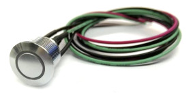 Nasadka przełącznika Chwilowy SPST średnica wycięcia 16mm, montaż panelowy RS PRO