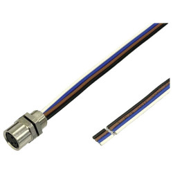 BKL 2701006 Sensor/Actuator M8 socket 0.2m 3-pin recess-mount