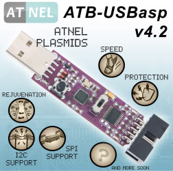Programator AVR ATB USBASP 4.2 + MkAvrCalculator