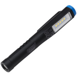 Draper Expert 31098 SMD LED USB Rechargeable Pen Light 1W 150Lm
