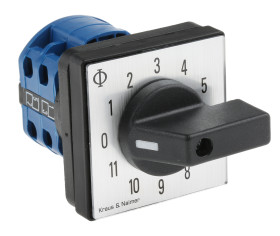 Przełącznik krzywkowy 12-pozycyjny Kraus & Naimer 6A