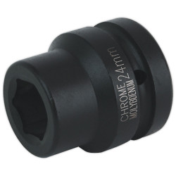 Sealey IS124 Impact Socket 24mm 1&quot;sq Drive