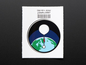High-altitude balloon - Sticker