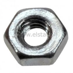 Nakrętka M2, NOM22, 2mm/ 2mm, stal ocynkowana