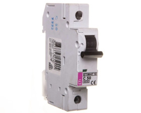 Wyłącznik nadprądowy 1P C 50A 6kA AC ETIMAT10 002131721