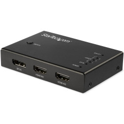 Przełącznik HDMI HDMI, DisplayPort, HDMI, 4-portowy, 4096 x 2160 4 1, StarTech.com