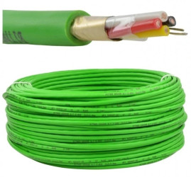 Kabel transmisyjny BUS do magistrali instalacyjnej EIB KNX 2x2x0,8 zielony /500m/