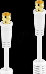 X-SATC020-075 Sonero SAT connection cable, F connector, ferrite, 7.5 m