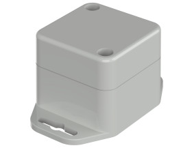 Obudowa ABS szerokość zew. 44,8 mm długość zew. 44,8 mm wys. zew. 440,1 mm Bopla IP66, IP68 Jasnoszary