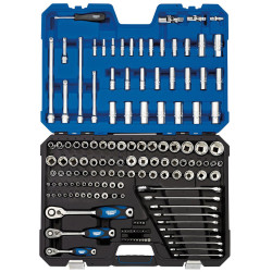 Draper Expert 16460 1/4&quot;, 3/8&quot; and 1/2&quot; Sq. Dr. Tool Kit (150 Piece)