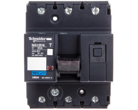 Wyłącznik nadprądowy 3P C 20A AC NG125N 18634