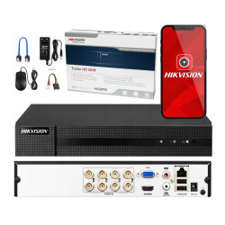Rejestrator CCTV 8-kanał. ANALOG 4w1 HIkVISION HWD-5108M 2MPix