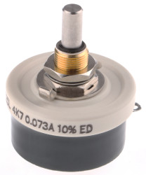 Reostat z przewodem nawojowym 4.7kΩ Vishay 25W 6 mm