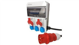 Rozdzielnica Budowlana Jun-S/Fi 1X 32A 1X 16A 3X230v Z Kablem Ip44 Doktorvolt...