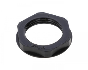 Nakrętka poliamidowa M25 EN 25M BK czarna E03DK-02020400403