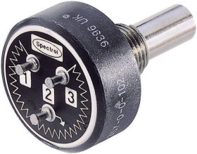 Potencjometr z tworzywa sztucznego przewodzącego mono 1 W 20 kΩ Vishay 357B0203MXB251S22 1 szt.