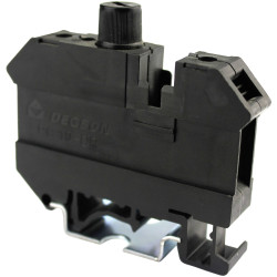 DEGSON PC4-HE-01P-13-00AH-1 Fuse Terminal 8.2mm Screws Black 1pc