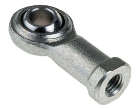 Końcówka pręta, typ: Żeński, M8 x 1,25 żeńskie, Stal
