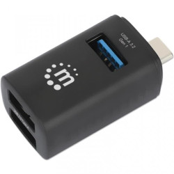 Hub USB 3.2 Gen1 Typ-C do 1x USB-A 3.0, 2x USB-A 2.0 pasywny 180993