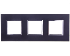 DANTE Ramka potrójna aluminium anodyzowane ONYX 4590283