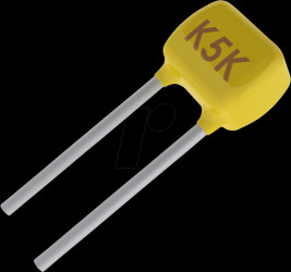 C315C103K1R5TA Multi-layer capacitor 10 nF, 100 V, X7R, 10 %, RM 2.54