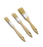 UM262.88P3 Zestaw pędzli angielskich (płaskich) do zmywania i malowania - różne wielkości - 3 sztuki