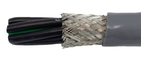 Control Cable liczba żył 7 1,33 mm² Ekranowany Alpha Wire średnica zew 8.59mm Szary