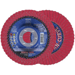 PFERD 67689036 Steelox Flap Disc 115 mm 22.23 mm bore 10 pcs.