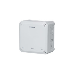 Puszka n/t 7-wlotowa IP66 NEPTUN 110x110x67 080-23 popiel FT-80 ViPlast