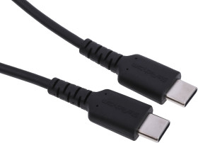 StarTech.com Kabel USB z gniazdem IC Męski Złącze A USB typu C Złącze B USB typu C Męski dł. 1 m USB 2.0 kolor: Czarny