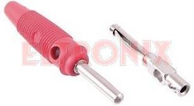 WTYK BANANOWY VQ20 R/CZERWONY/ DO WIEŻOWYCH POŁĄCZEŃ