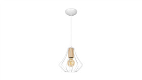 Lampa Wisząca Will White 1Xe27 Mlp4179 Milagro