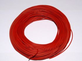 Przewód montażowy LgY 0.35 mm² czerwony