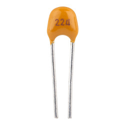 Suntan TS170R1H224MSBFA0R 0.22uF 20% 50V Y5V 2.54mm Radial Ceramic Capacitor