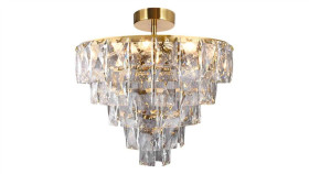 Lampa Sufitowa Chelsea Gold 6Xe14 Ml8812 Milagro