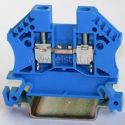 Złączka EURO 4/35, niebieska, Morsettitalia