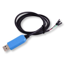 Konwerter USB emulacja UART PL2303HX TTL RS232 na 1m kablu z przewodem