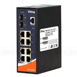 ORing IGS-C3082GP, Switch przemysłowy, zarządzalny, 8x 10/1000 RJ-45 + 2x100/1G/2.5G SFP, O/Open-Ring <30ms