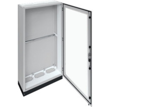 Obudowa natynkowa 800x1850x275 + cokół 200 mm drzwi transparentne IP55/I univers FR23K1 HAGER