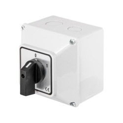 Łącznik krzywkowy 0-1 4P 25A w obudowie NŁK25-01-4P-OB2 2241713 Next