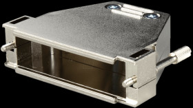 165X10949XE D-sub cap for 50-pin D-sub, metallised, straight
