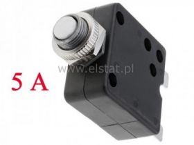 Bezpiecznik przeciążeniowy 5A z resetem W58