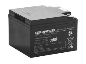 Akumulator VRLA AGM 12V 28Ah (żywotność 15lat) EPL28-12