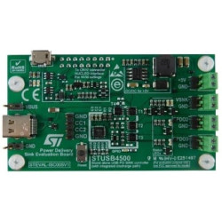 STEVAL-ISC005V1 Evaluation board for the STUSB4500 USB Power Delivery controller