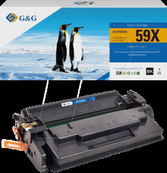 19577 Toner, black, 59X, compatible, HP
