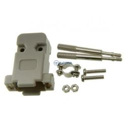 D-SUB 9 obudowa złącza na przewód szara