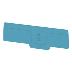 Weidm&#x171;ller 2540280000 End Plate 95.9mmx2.1mm Blue